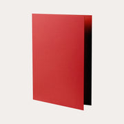 Biglietti A5 Doppi 5 pezzi Rosso