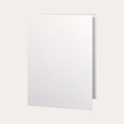 A6 Cards Double Portrait 5-pack White