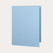 A6 Kort Dubbla Stående 5-pack Ljusblå