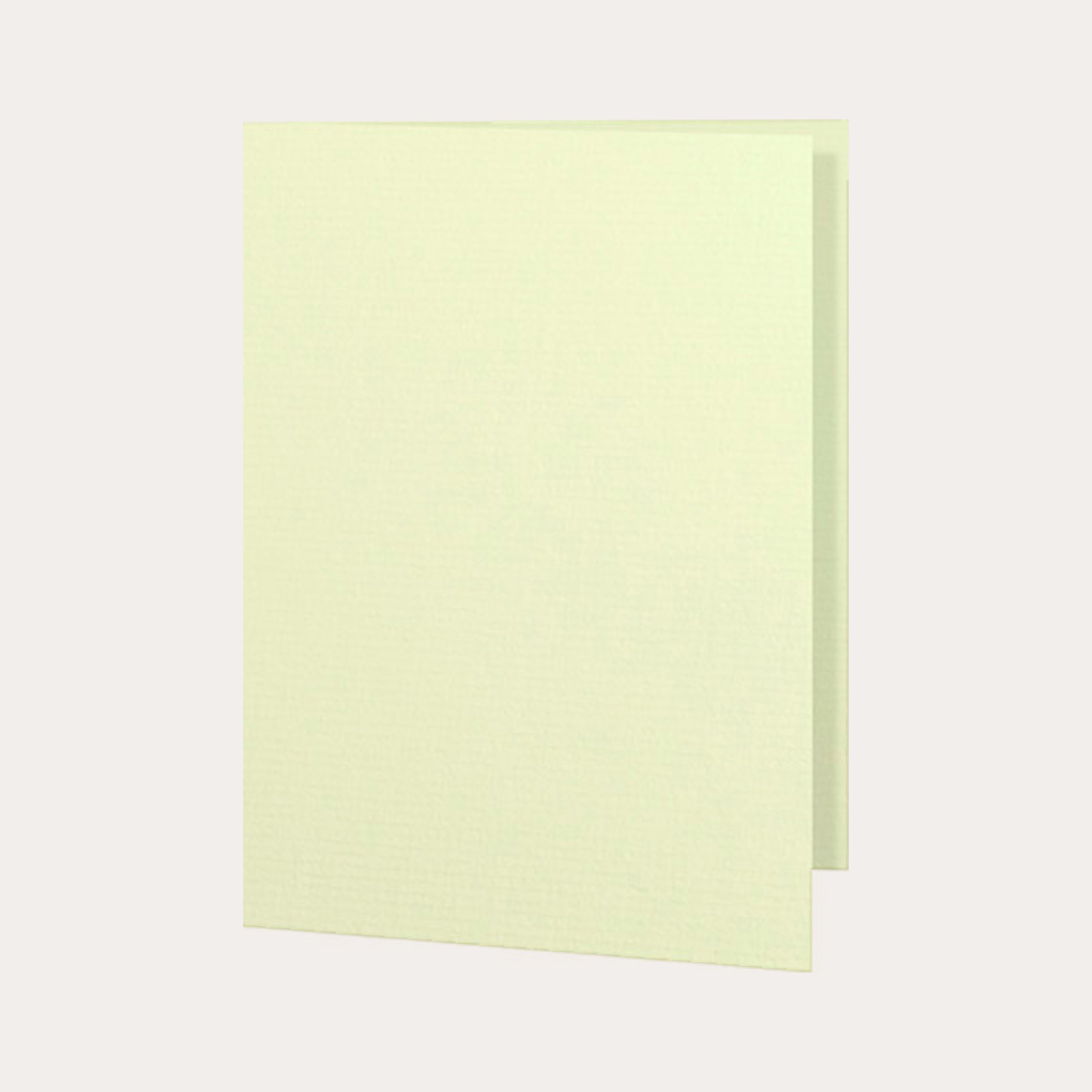 Biglietti A6 Doppi Verticali 5 pezzi Lime