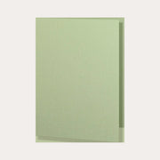 Biglietti A6 Doppi Verticali 5 pezzi Verde chiaro