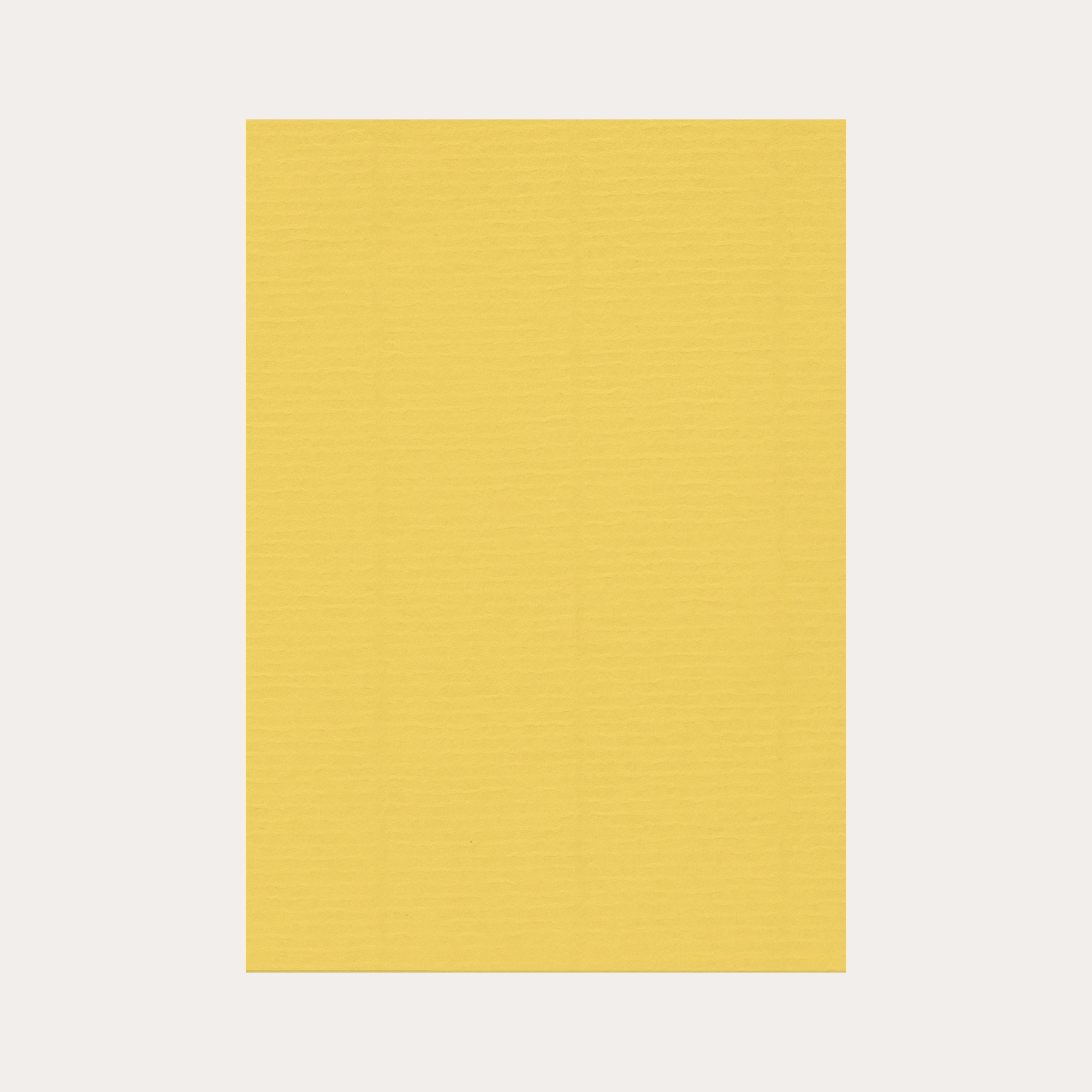 Cartes A6 Simples 10 pièces Jaune