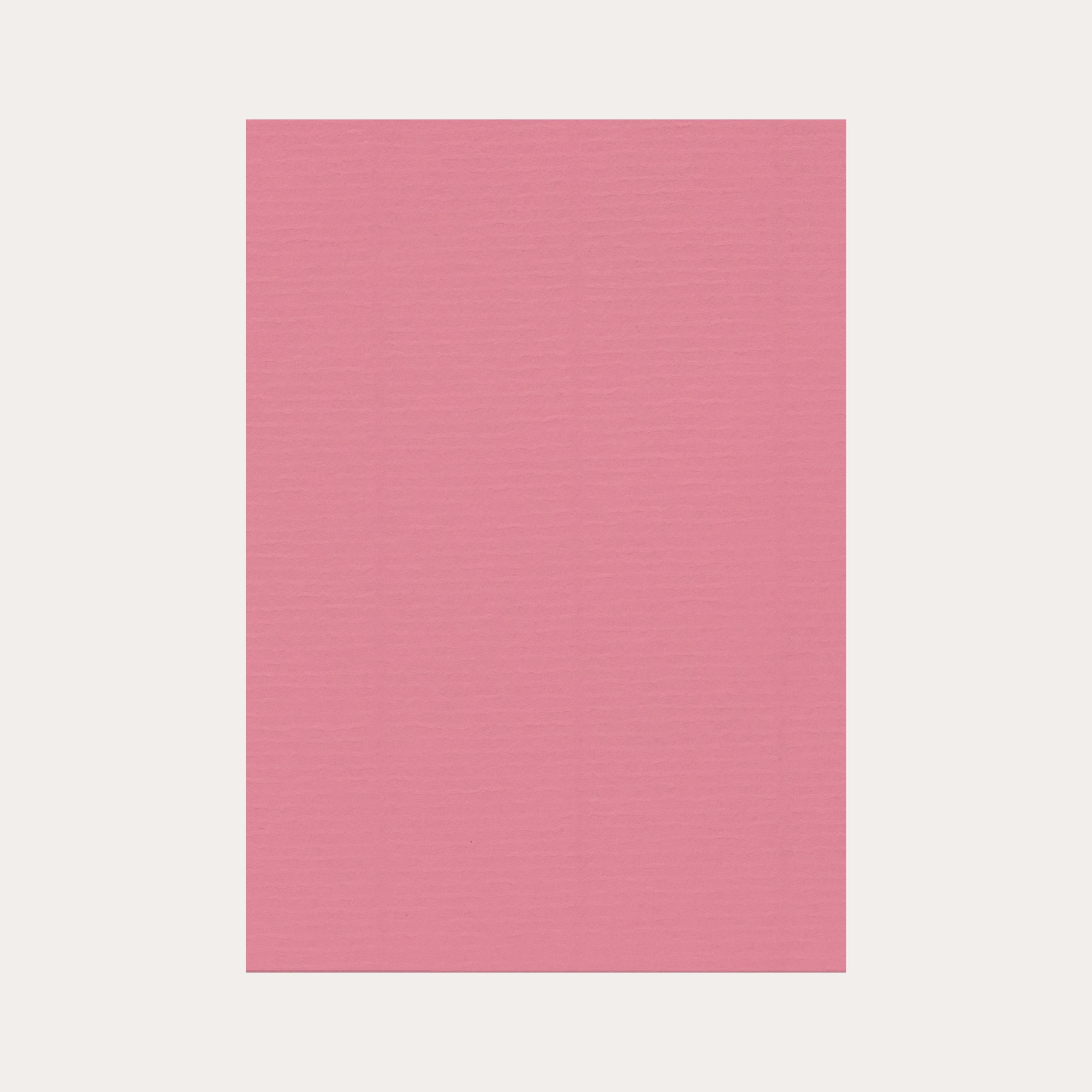 Cartes A6 Simples 10 pièces Rose