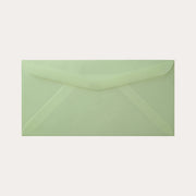 Enveloppes E65 lot de 5 vert citron