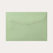 Enveloppes C6 5 pièces Citron vert