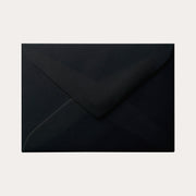 Enveloppes C7 5 pièces Noir