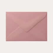 Enveloppes C7 5 pièces Rose poudré