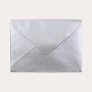 Enveloppes C7 5 pièces Argenté