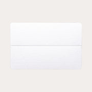 Biglietti Segnaposto Doppi 10 pezzi Bianco