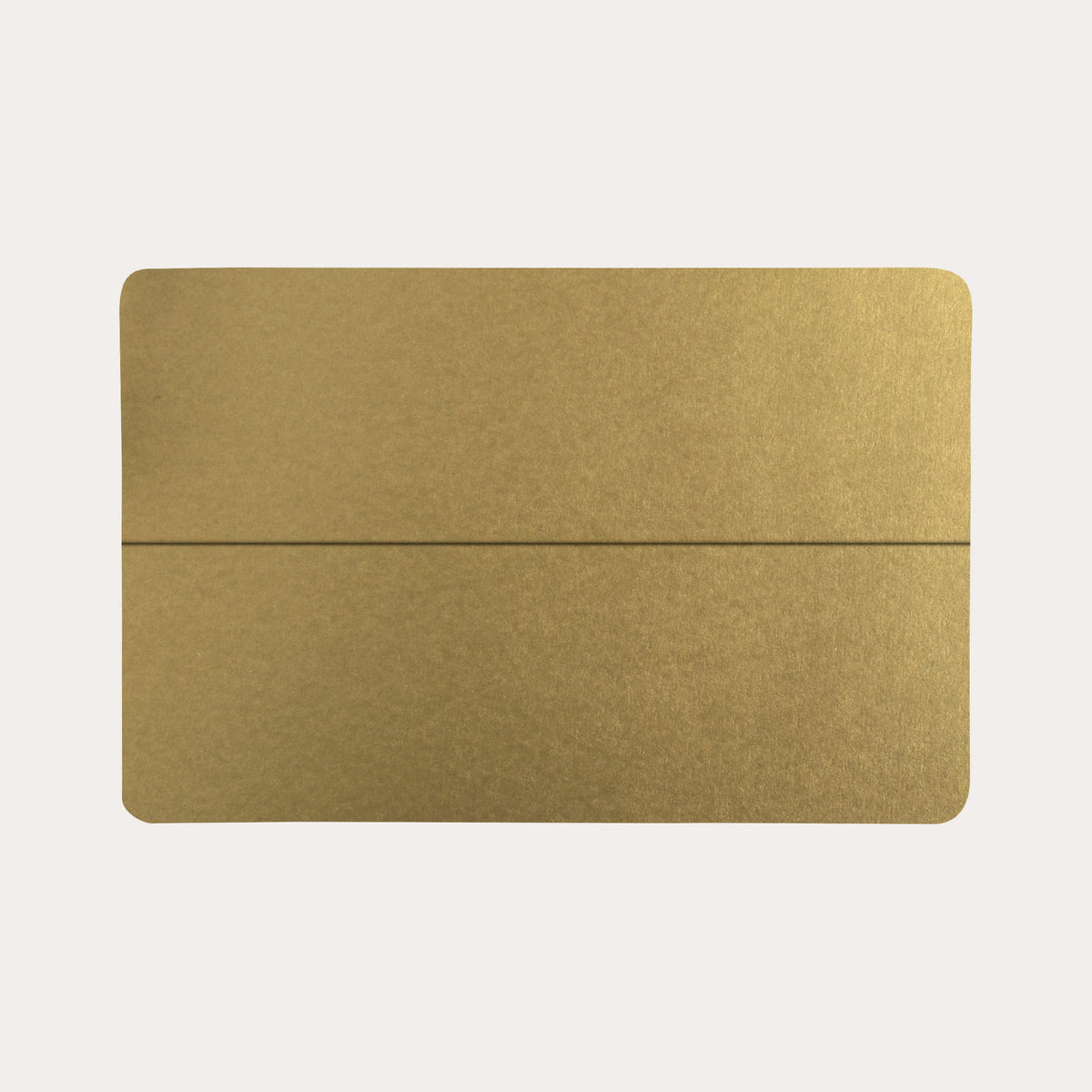 Placeringskort Dubbla 10-pack Guld