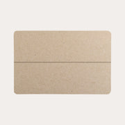 Tarjetas de colocación Dobles 10 unidades Natural