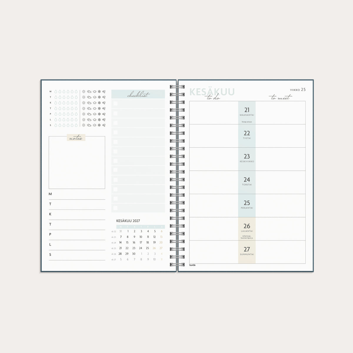 Life Planner To Do A5 26/27