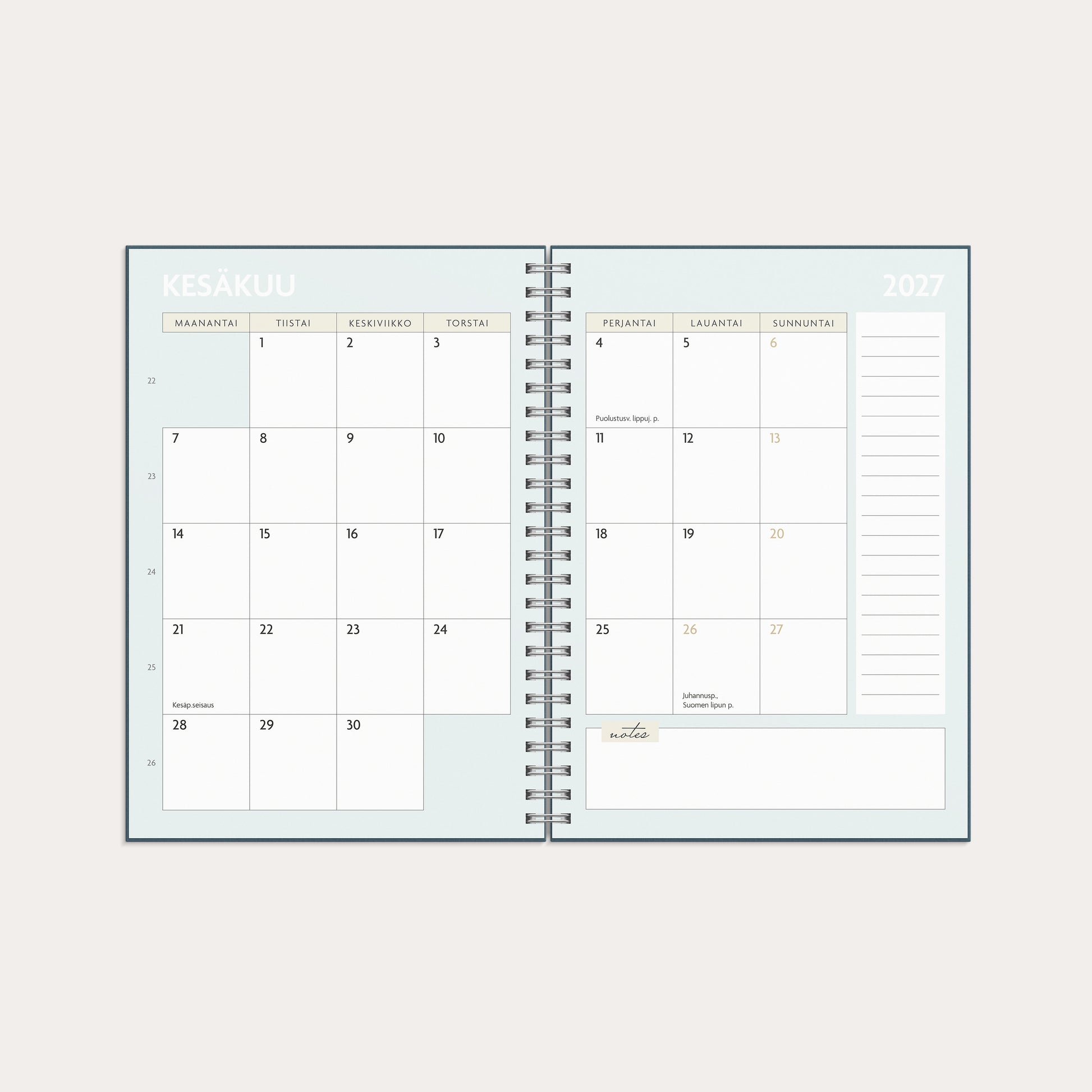 Life Planner To Do A5 26/27 – detail view