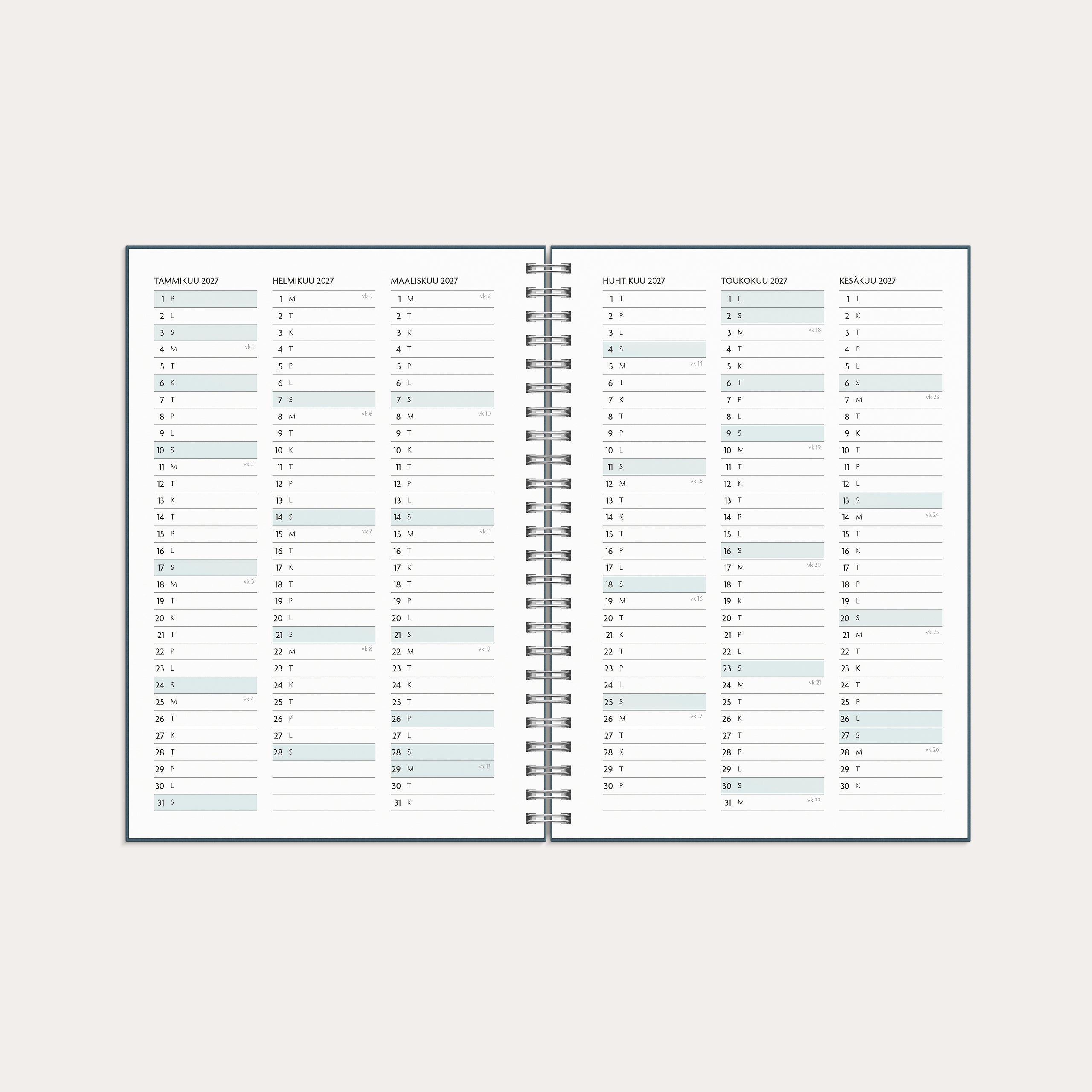 Life Planner To Do A5 26/27 – detail view