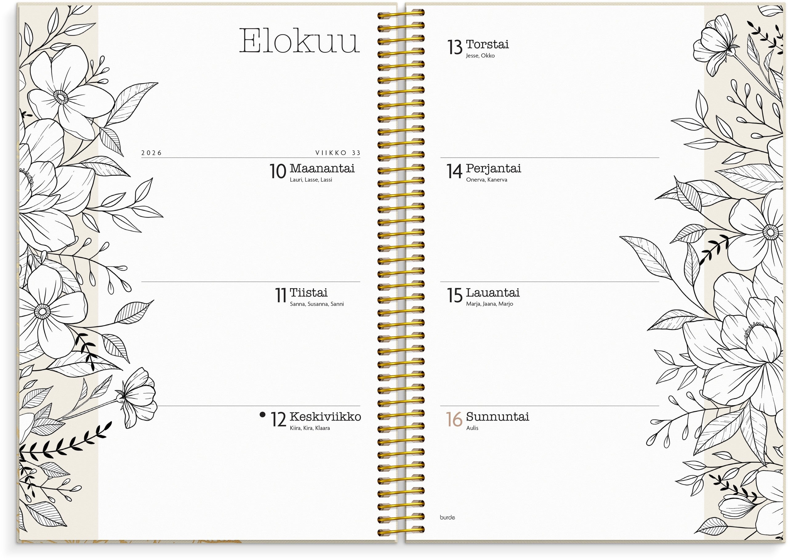 Life Planner Bloom A5 26/27