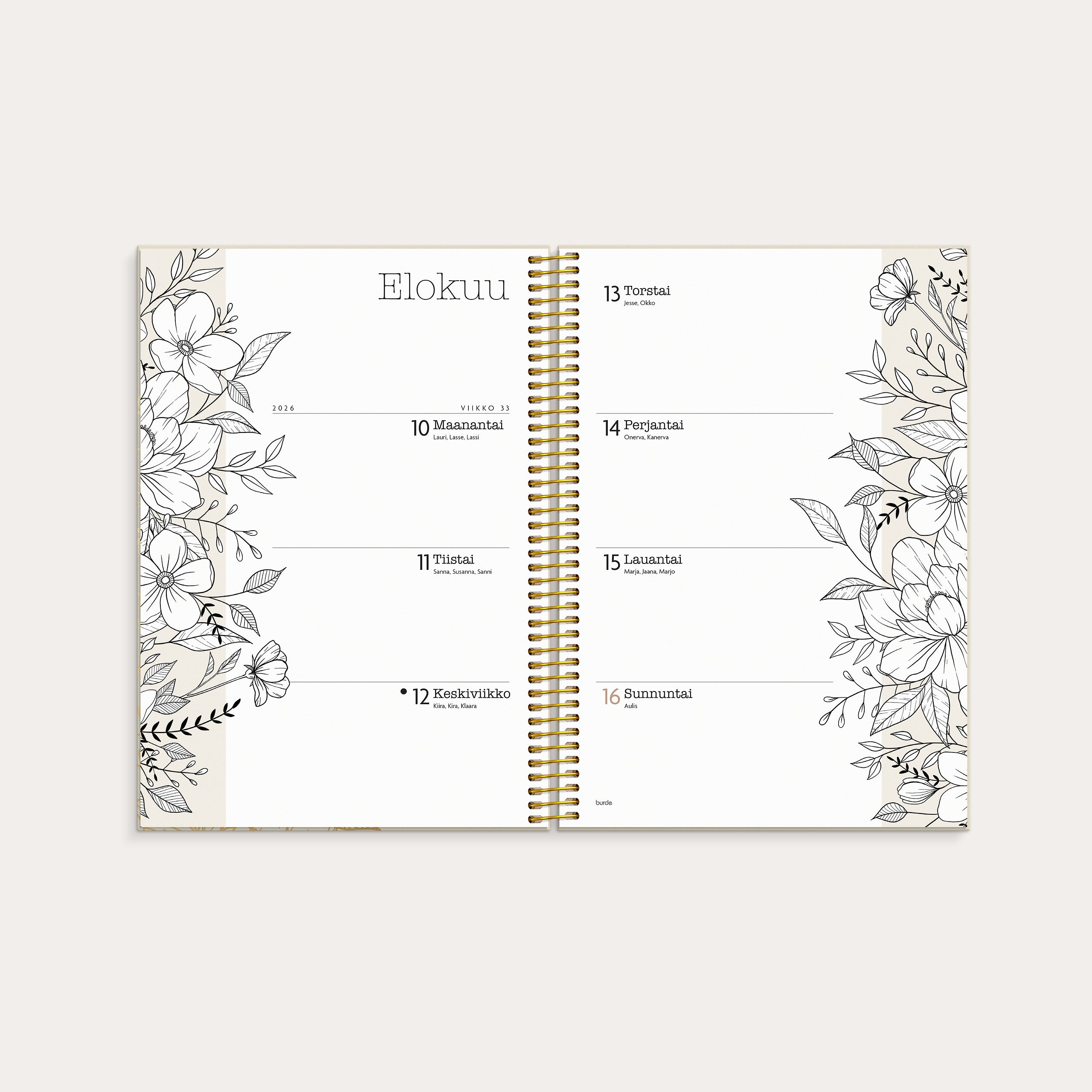 Life Planner Bloom A5 26/27