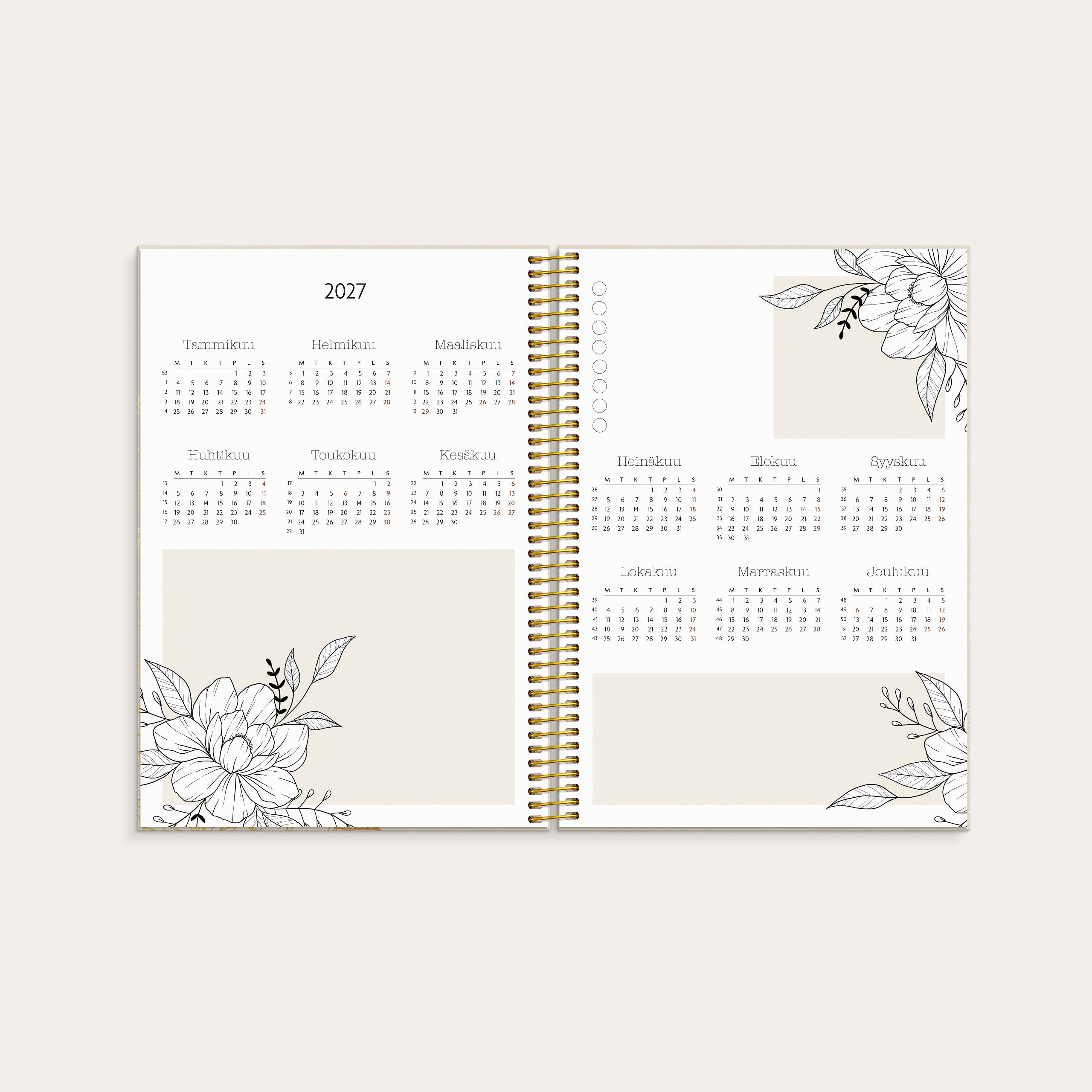 Life Planner Bloom A5 26/27