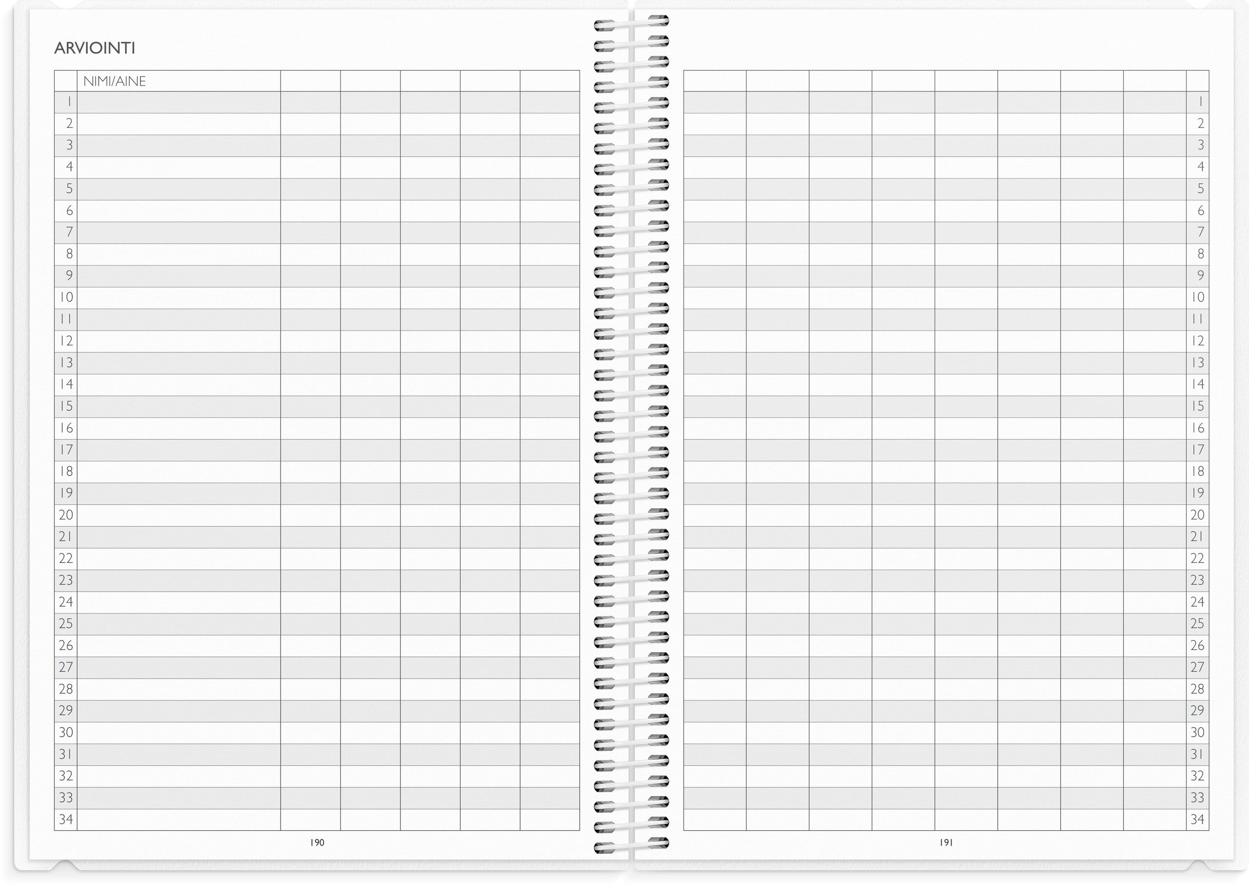 Opettajan tuntimuistio A5 26/27