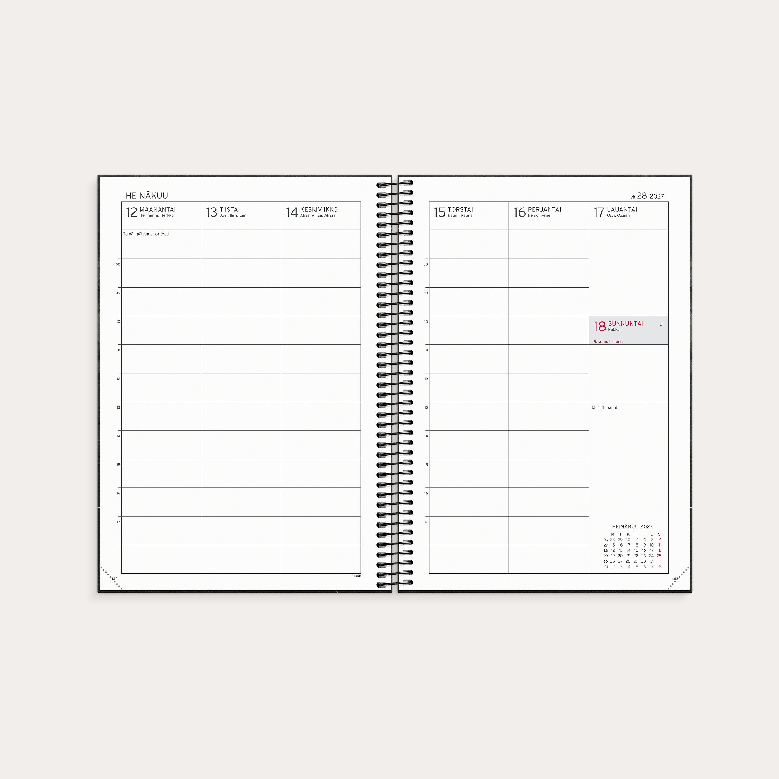Teachers calendar B5 26/27