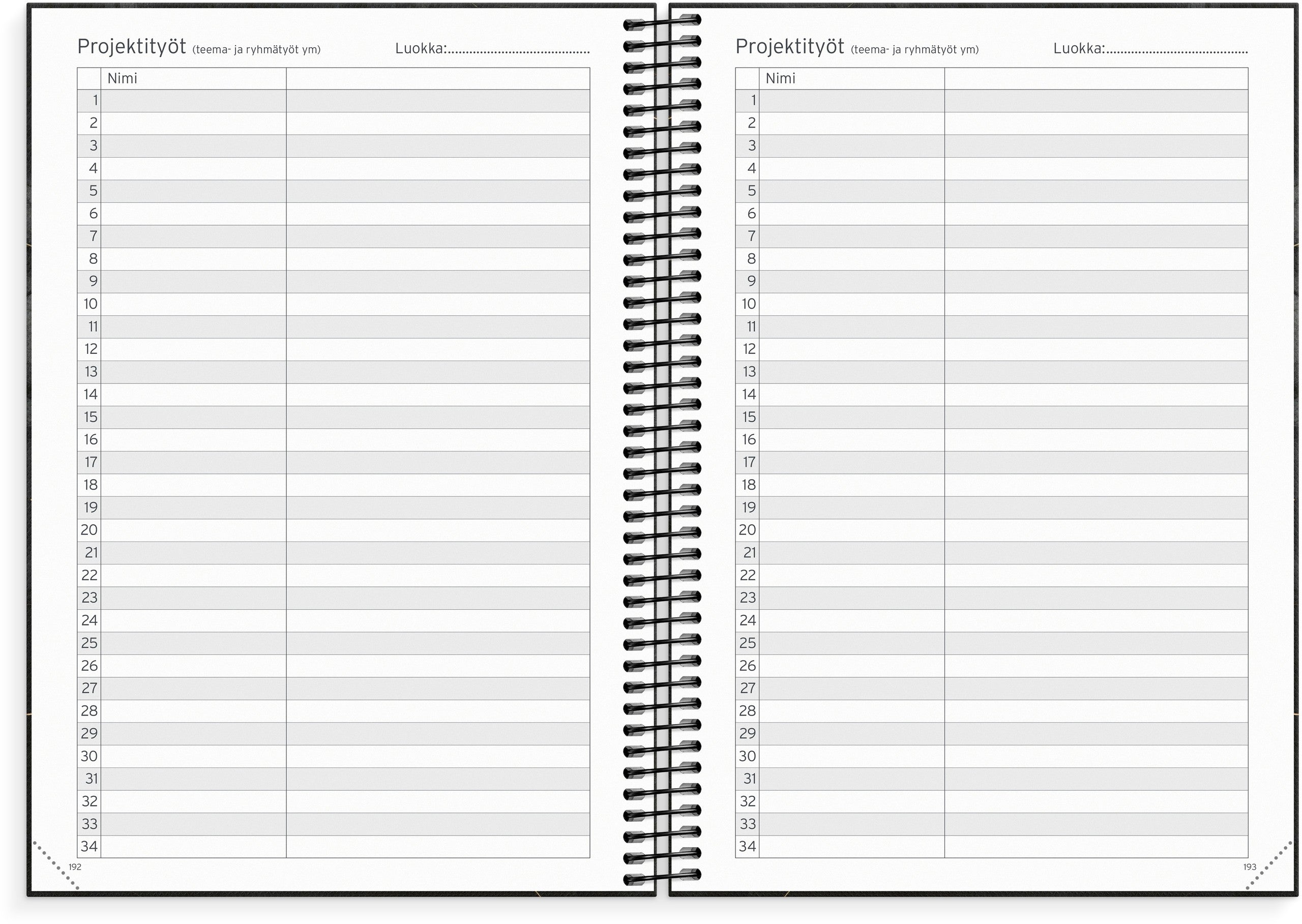 Opettajan suunnitelmakalenteri B5 26/27