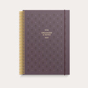 Organizer & Notes A5 26/27 viininpunainen