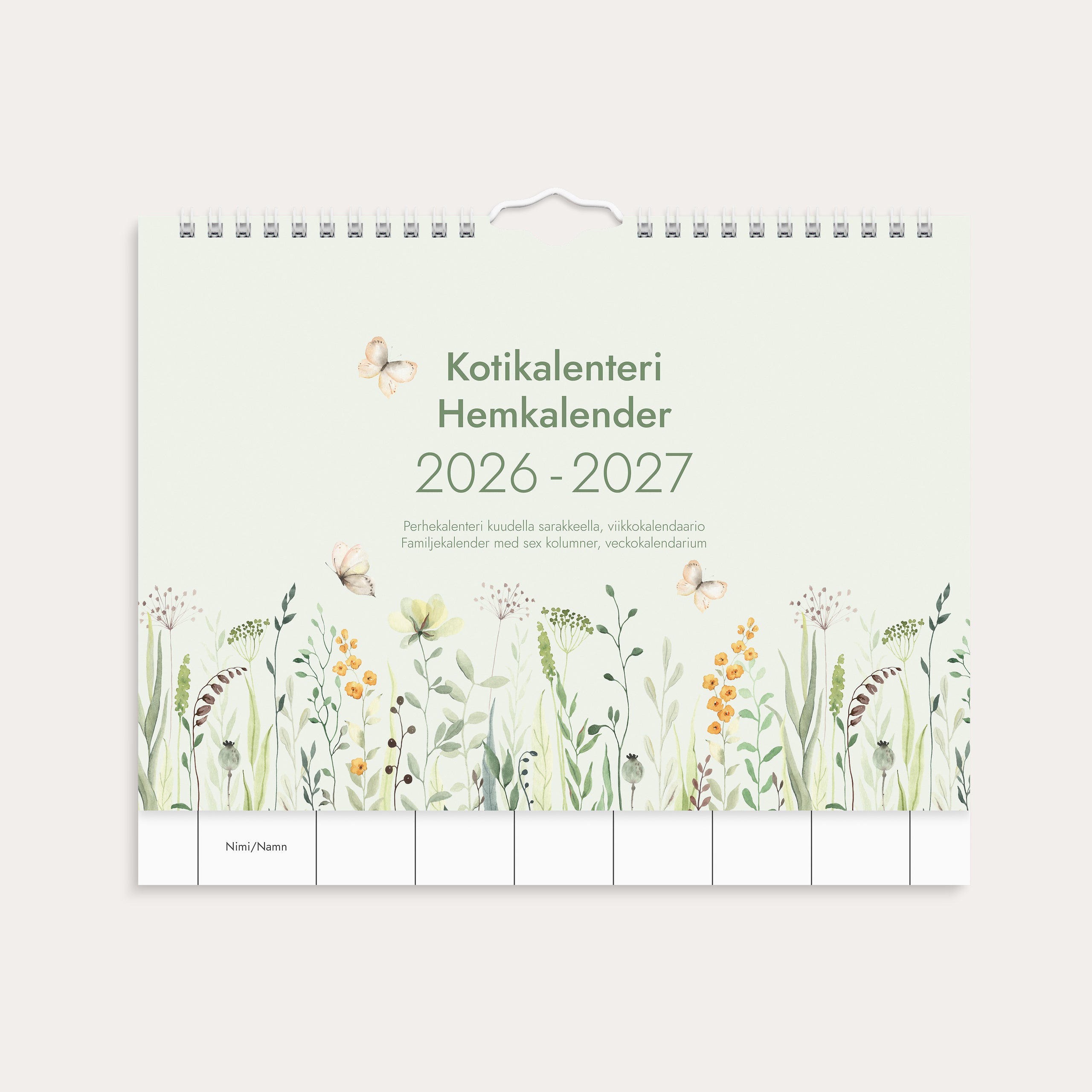 Seinäkalenteri Kotikalenteri 26/27