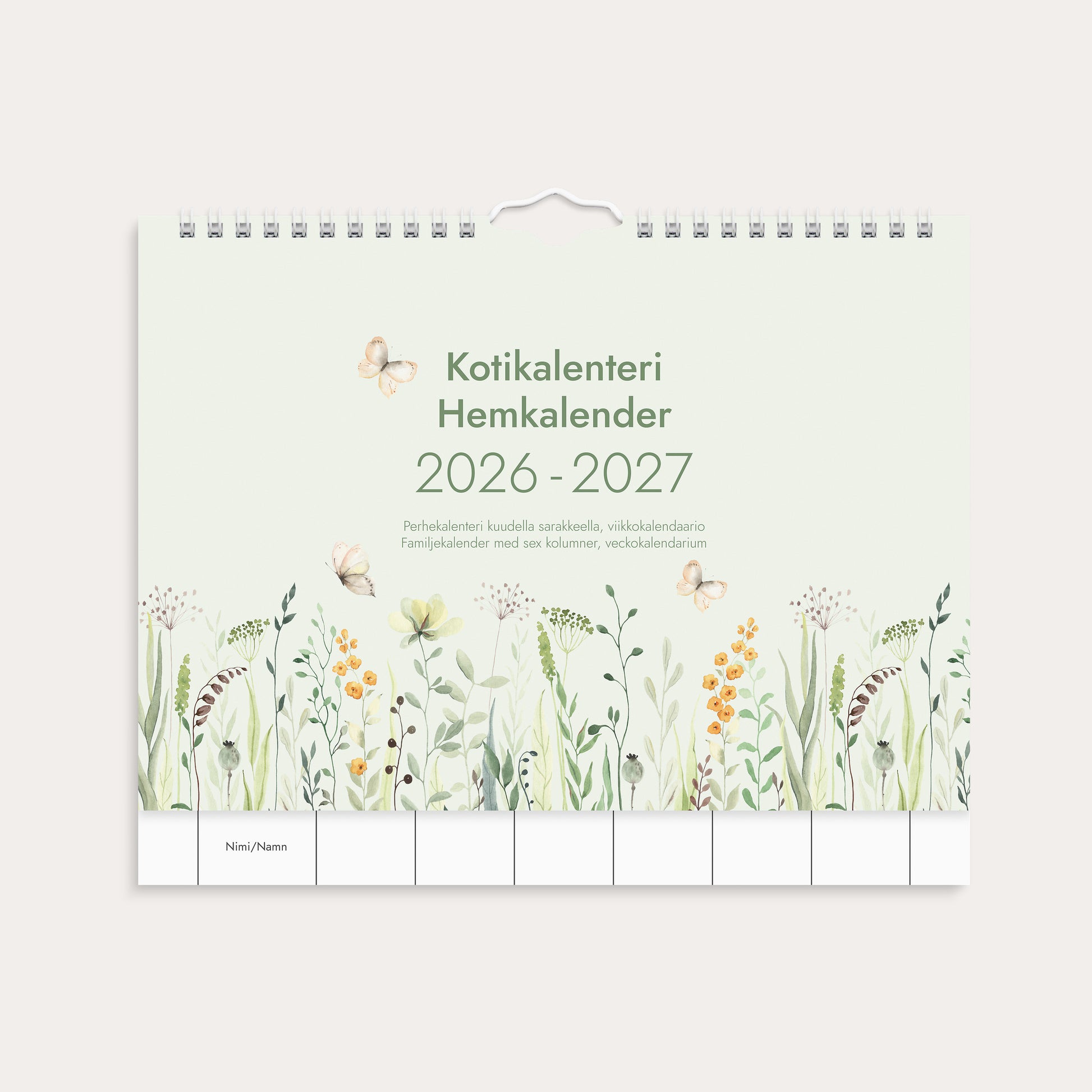 Seinäkalenteri Kotikalenteri 26/27