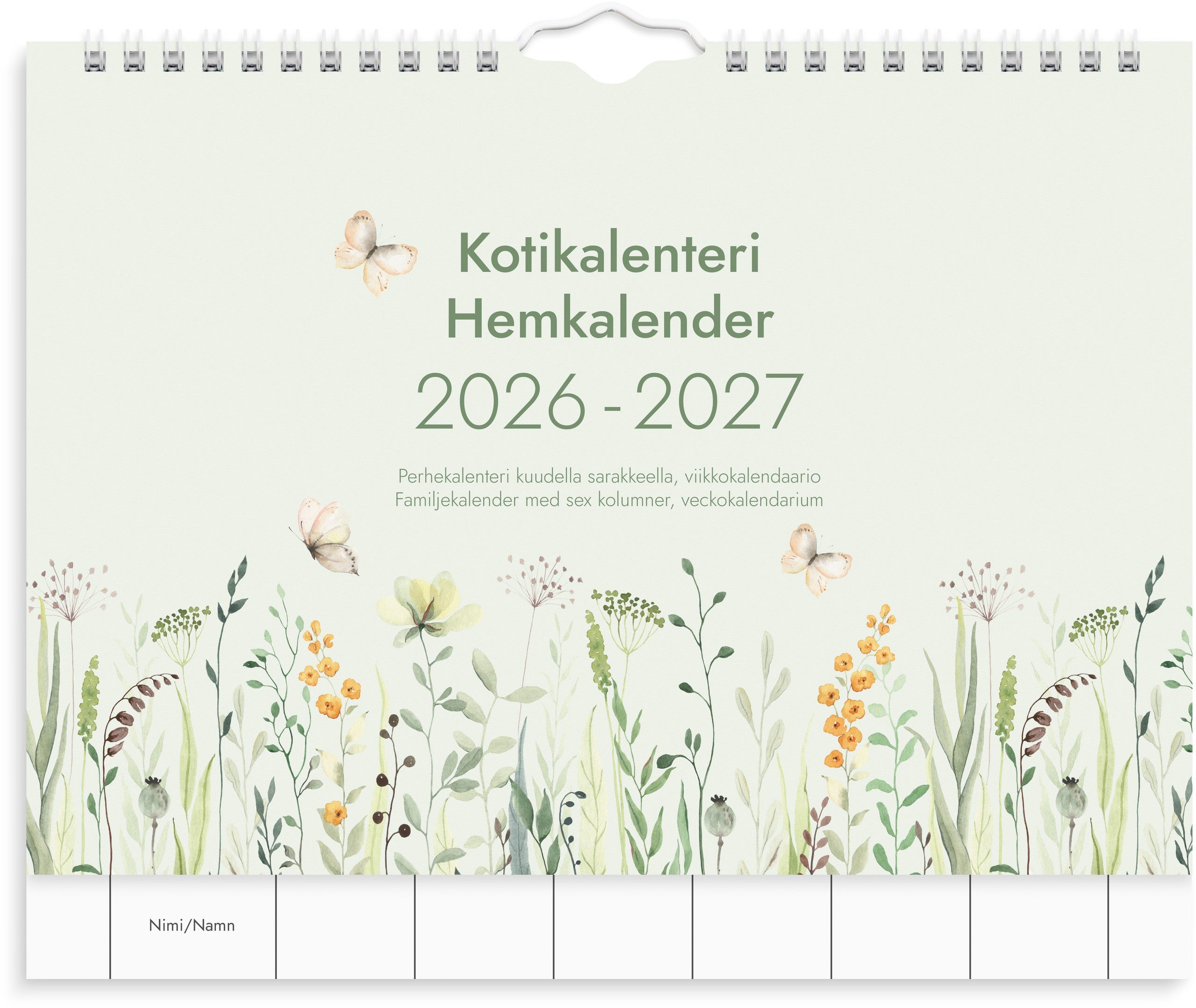 Seinäkalenteri Kotikalenteri 26/27