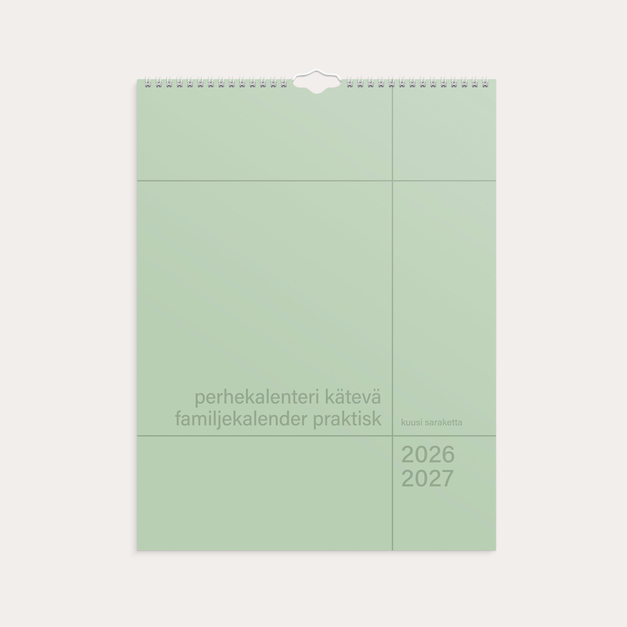 Perhekalenteri Kätevä 26/27