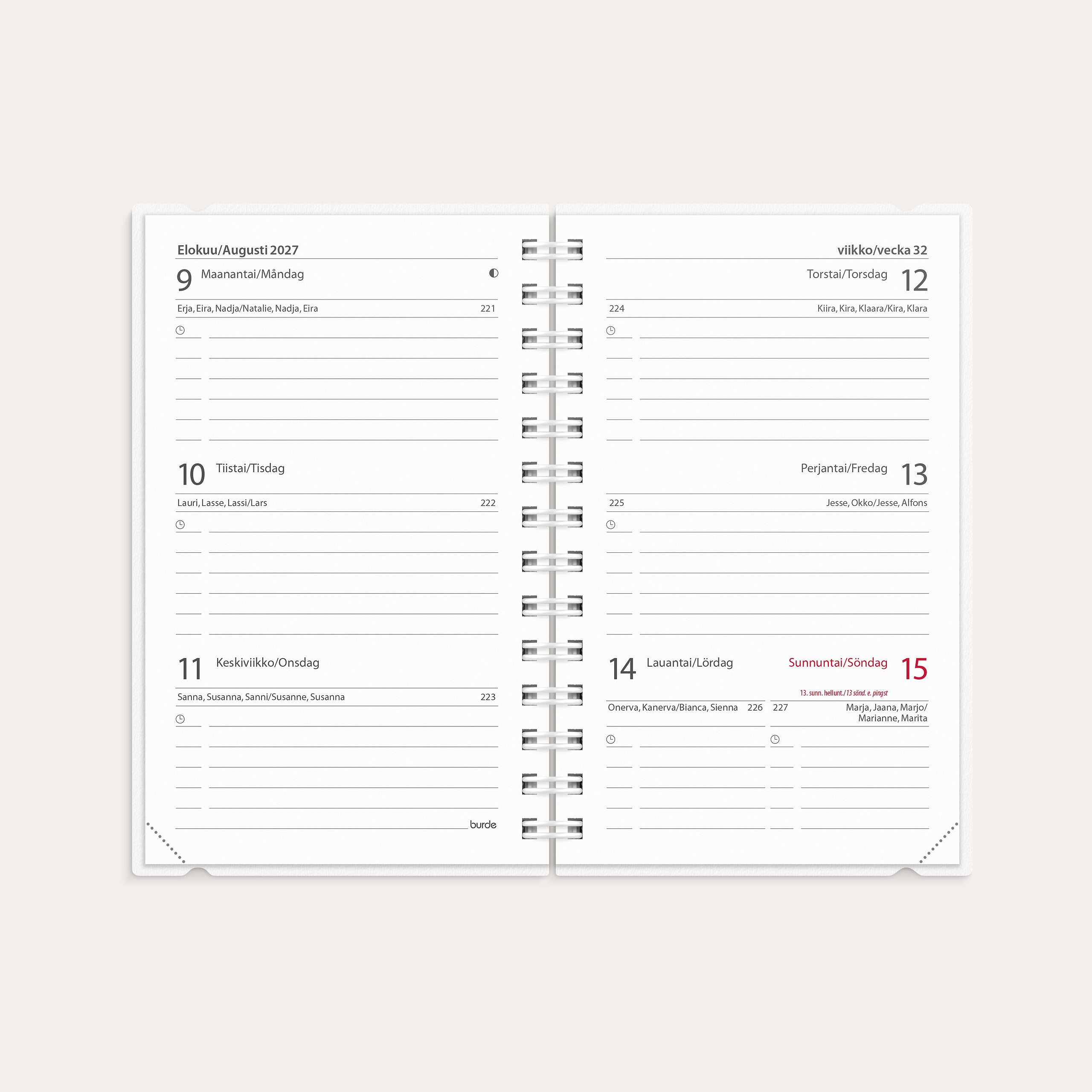 Kalenteri Compact 4i1 26/27 – detail view