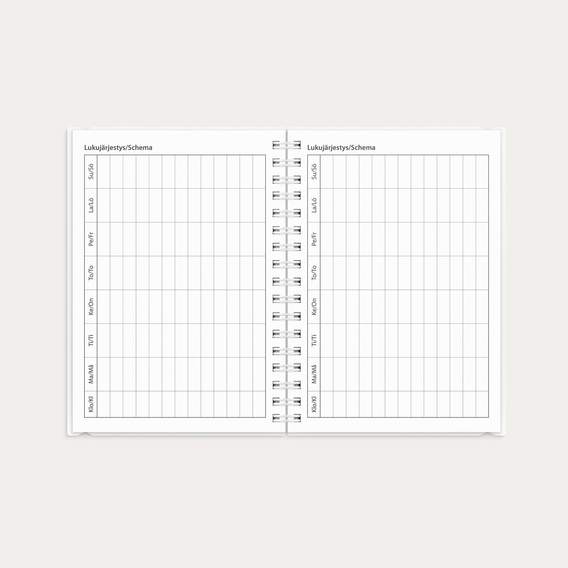 Kalenteri Senator 4in1 A6 26/27 – detail view