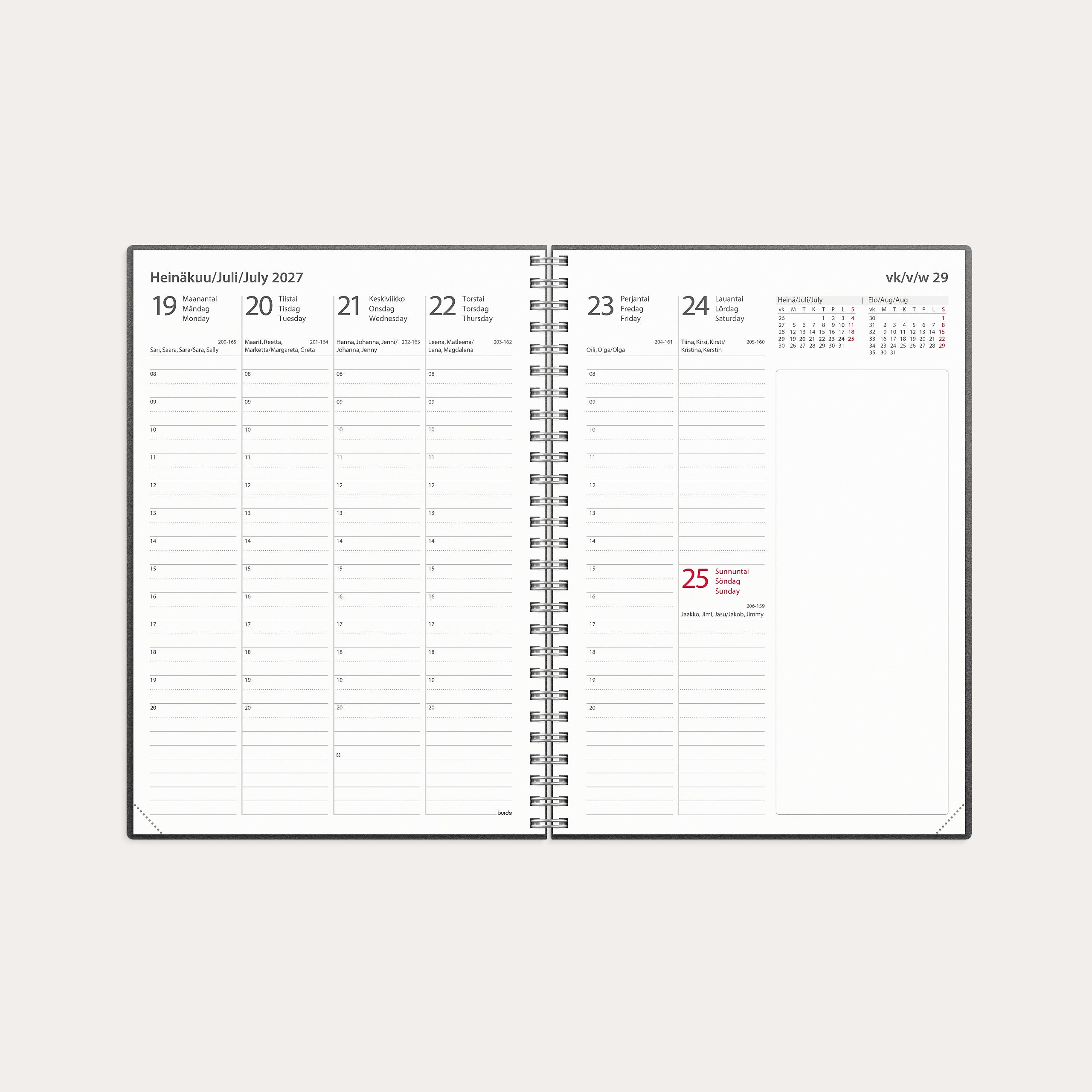 Kalenteri Study Ecoline A5 26/27