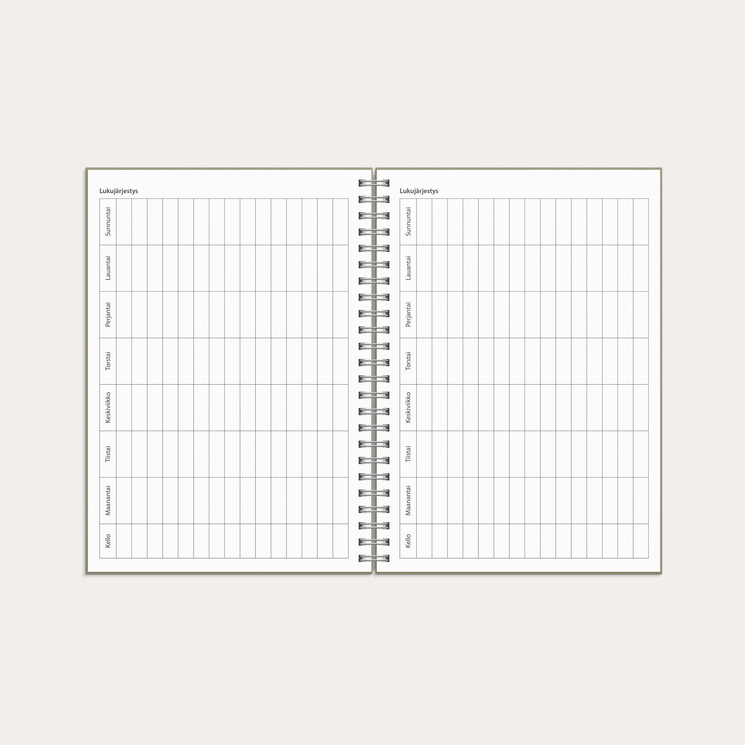 Kalenteri Study Story Lehti A5 26/27 – detail view