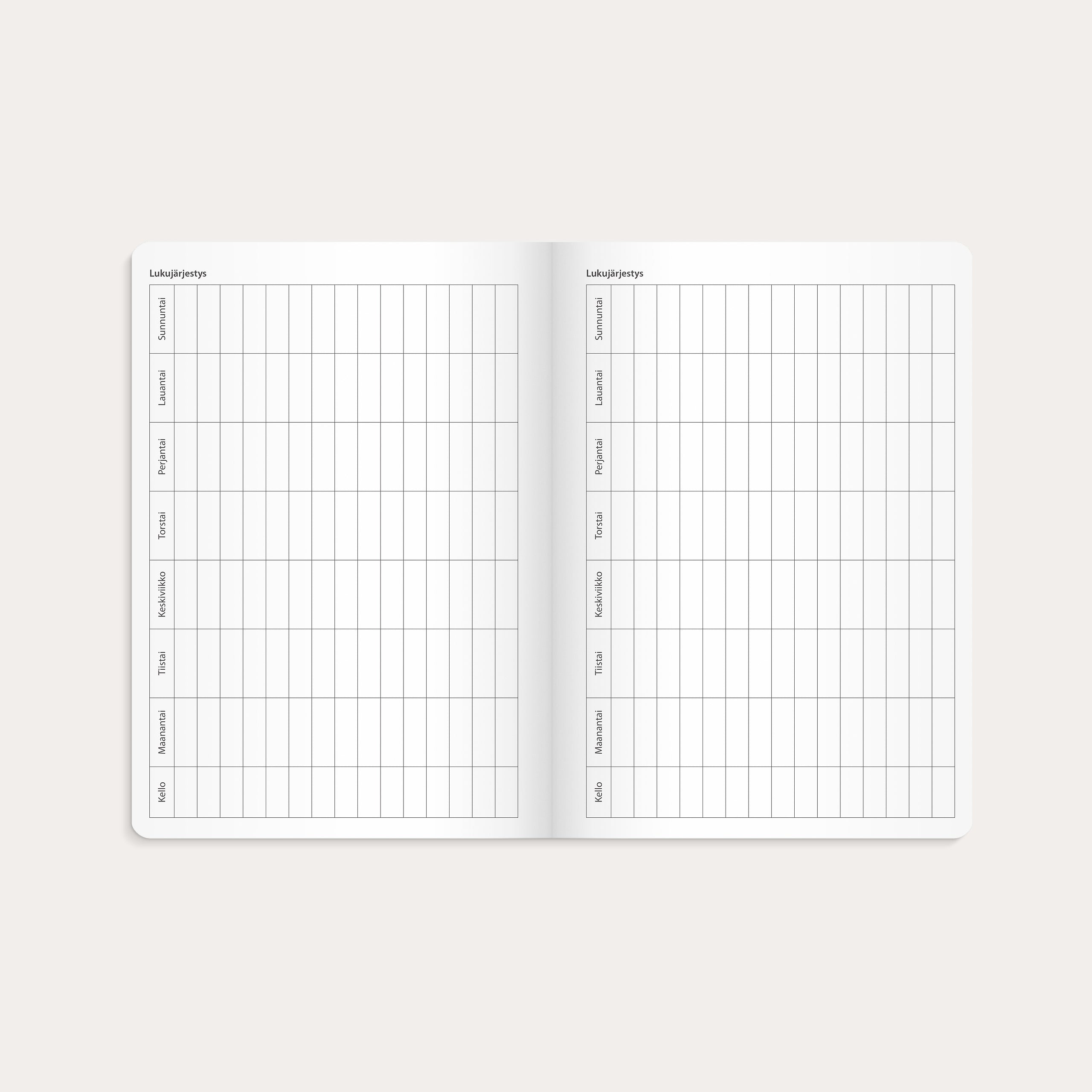 Kalenteri Study Eden A5 26/27 – detail view