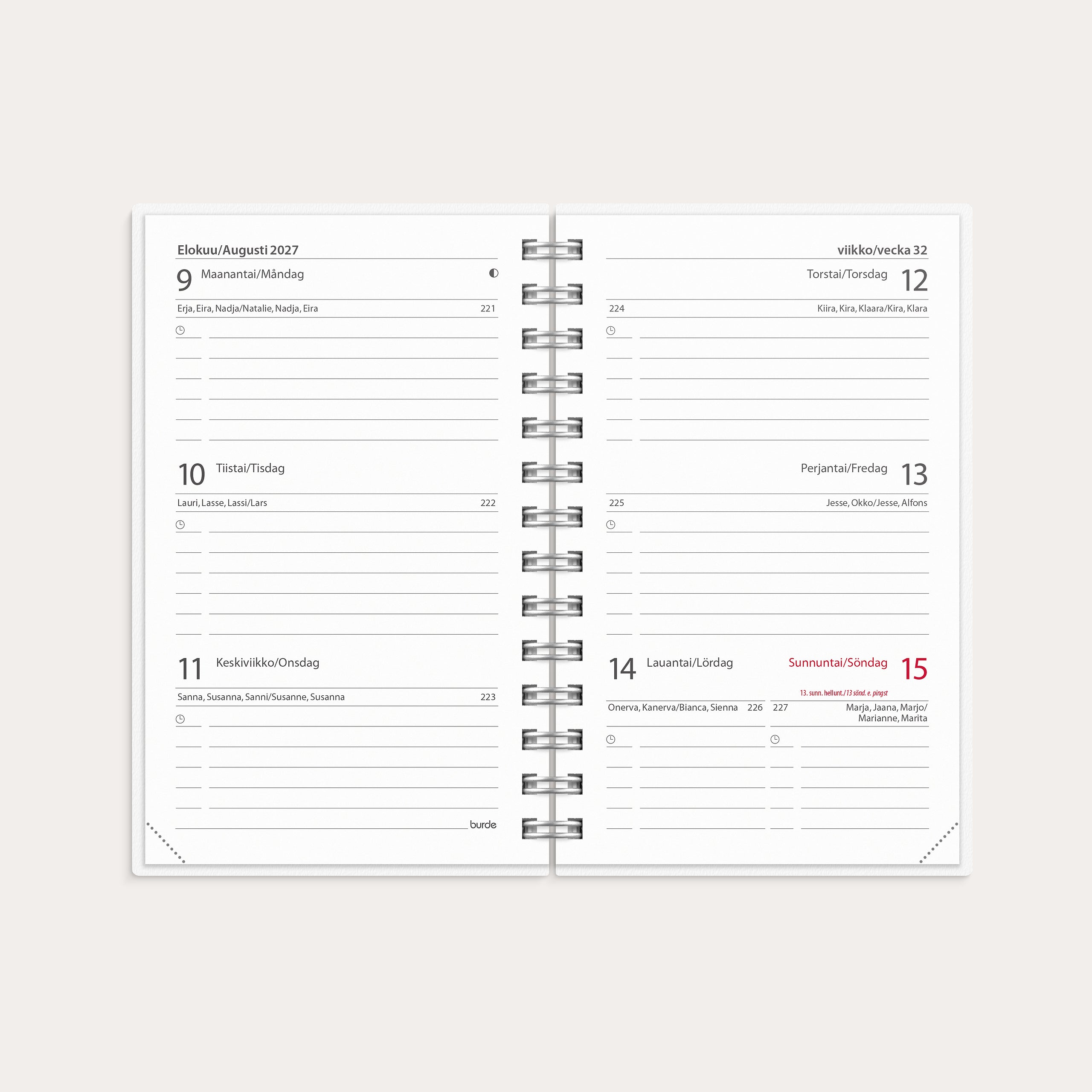 Kalenteri Compact Pets 26/27 – detail view