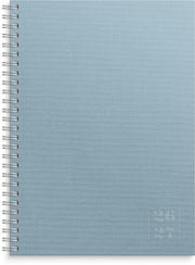 Kalenteri Study Textile A5 26/27 vaaleansininen