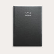 Kalender 2026 Dagbok svart plast