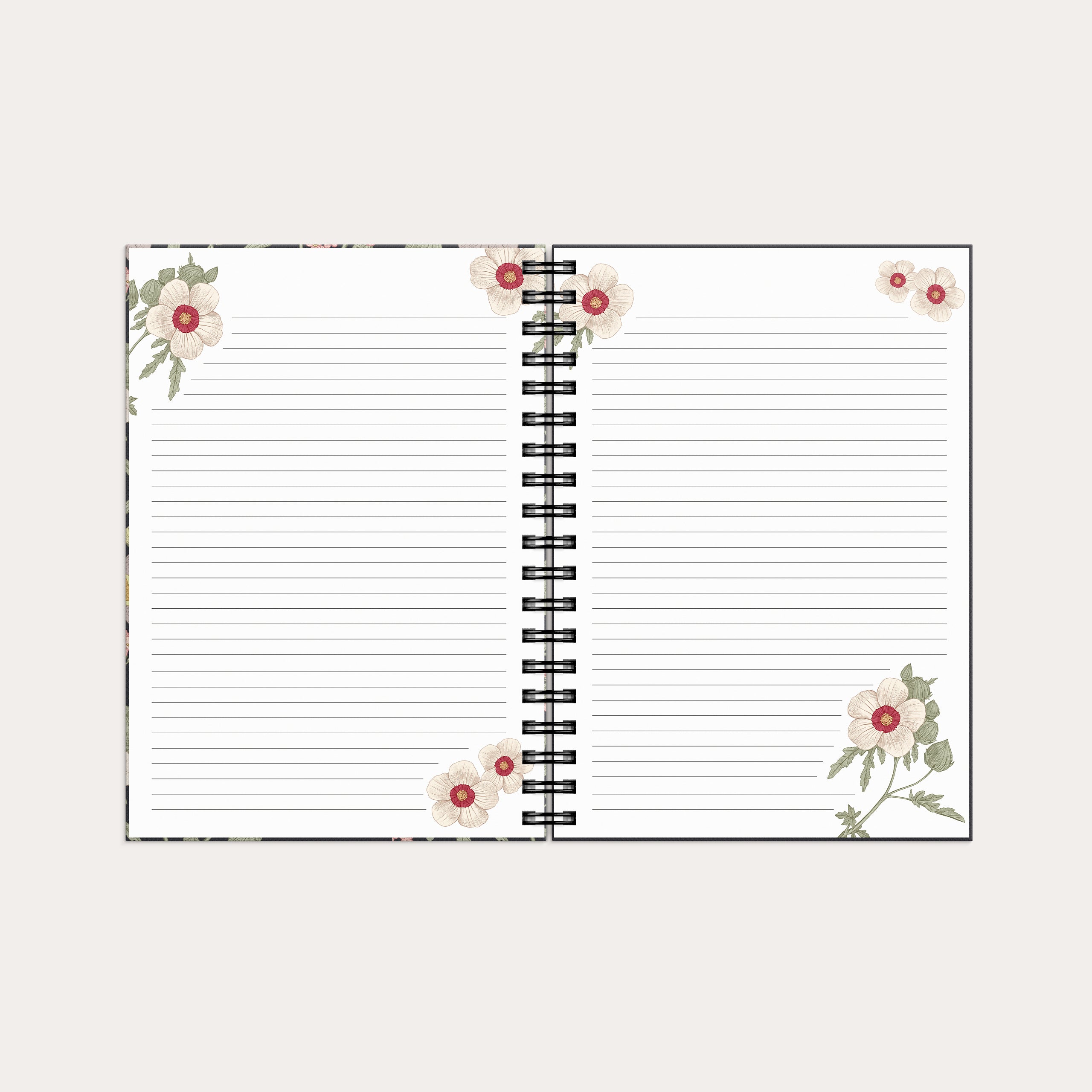 Kalender 2026 Life Planner Floral