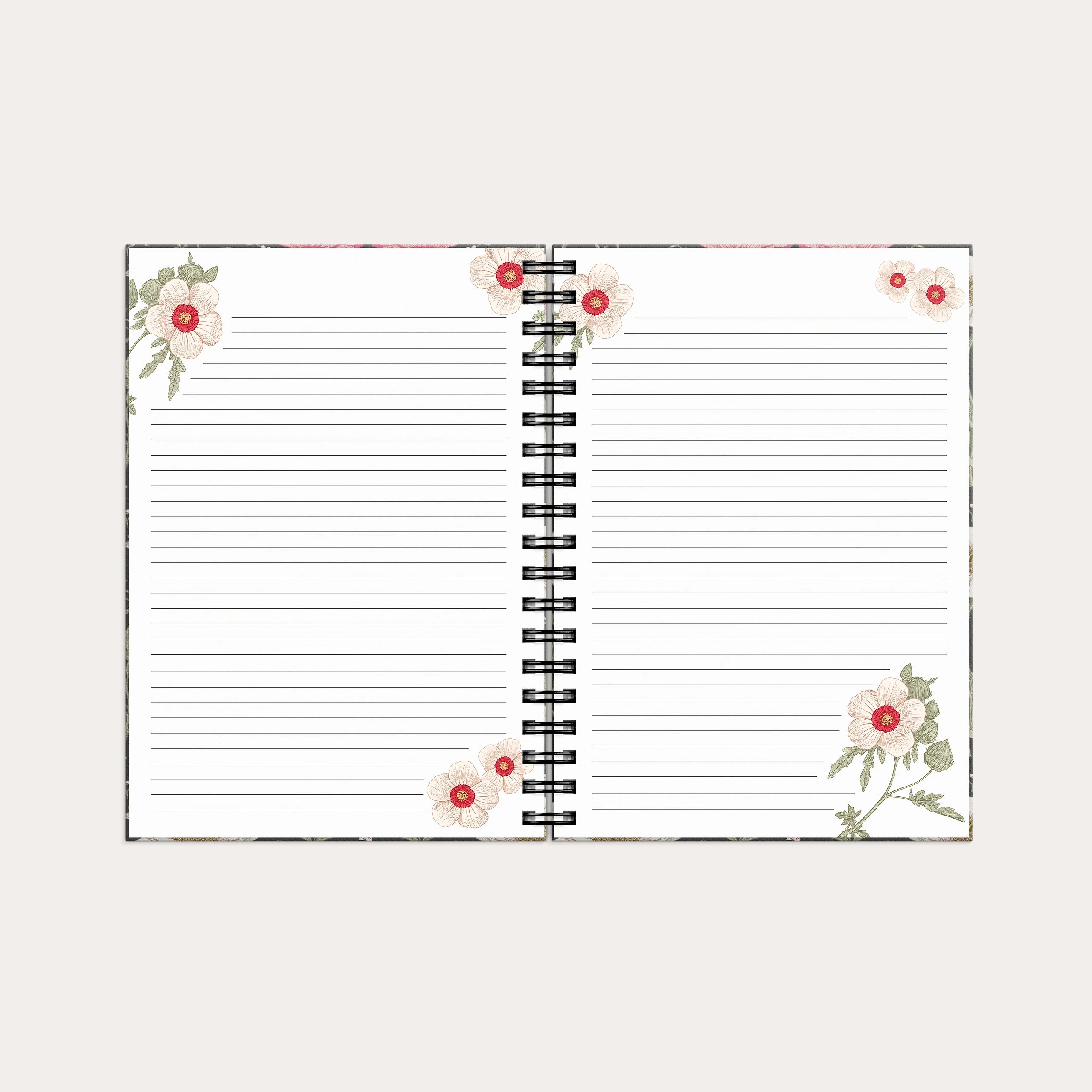 Life Planner Floral A6 2027