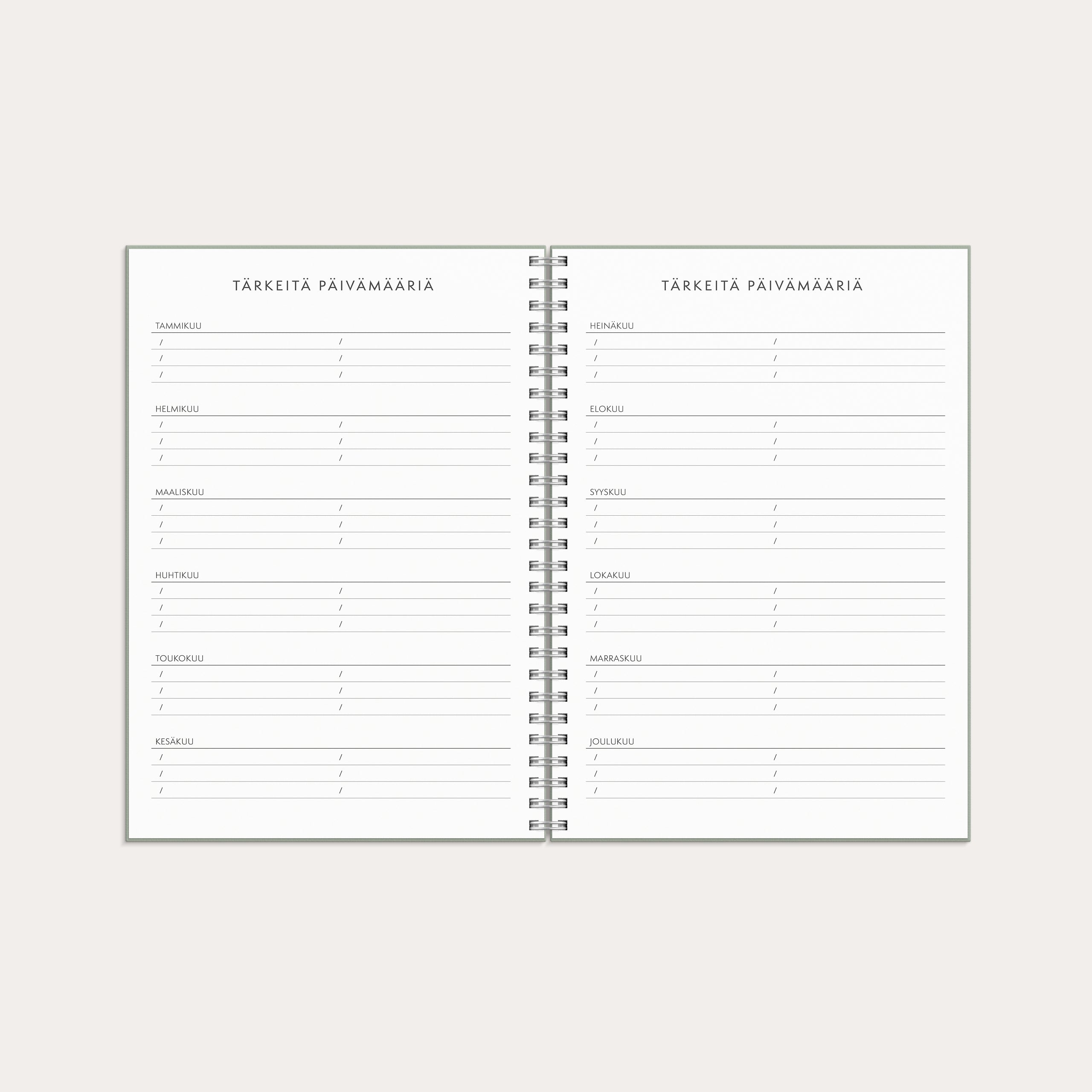 Kalender 2026 Plan more