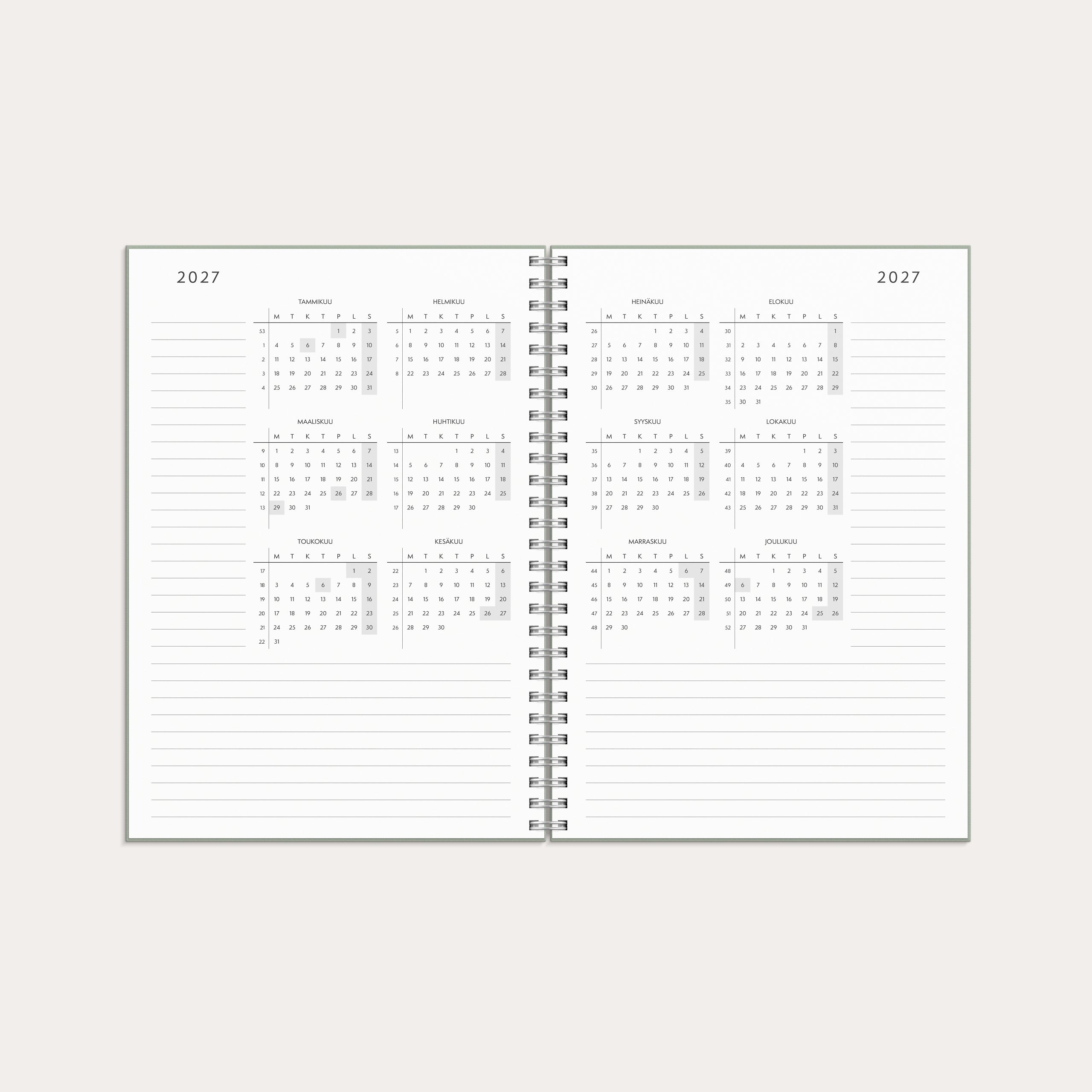 Kalender 2026 Plan more