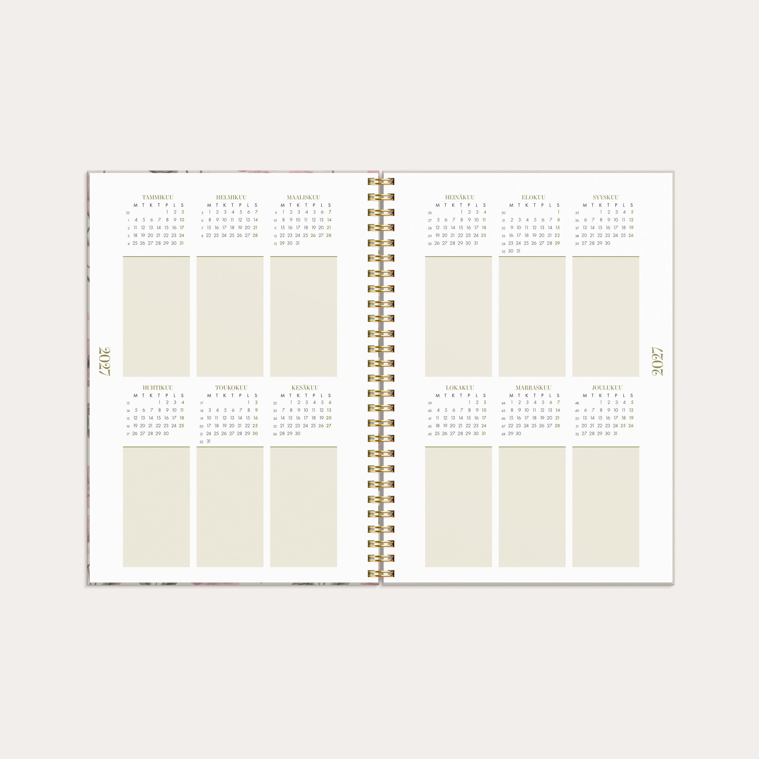 Kalender 2026 Life Planner Essentials