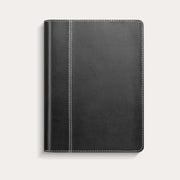 Kalender 2026 Noteskalender svart konstläder