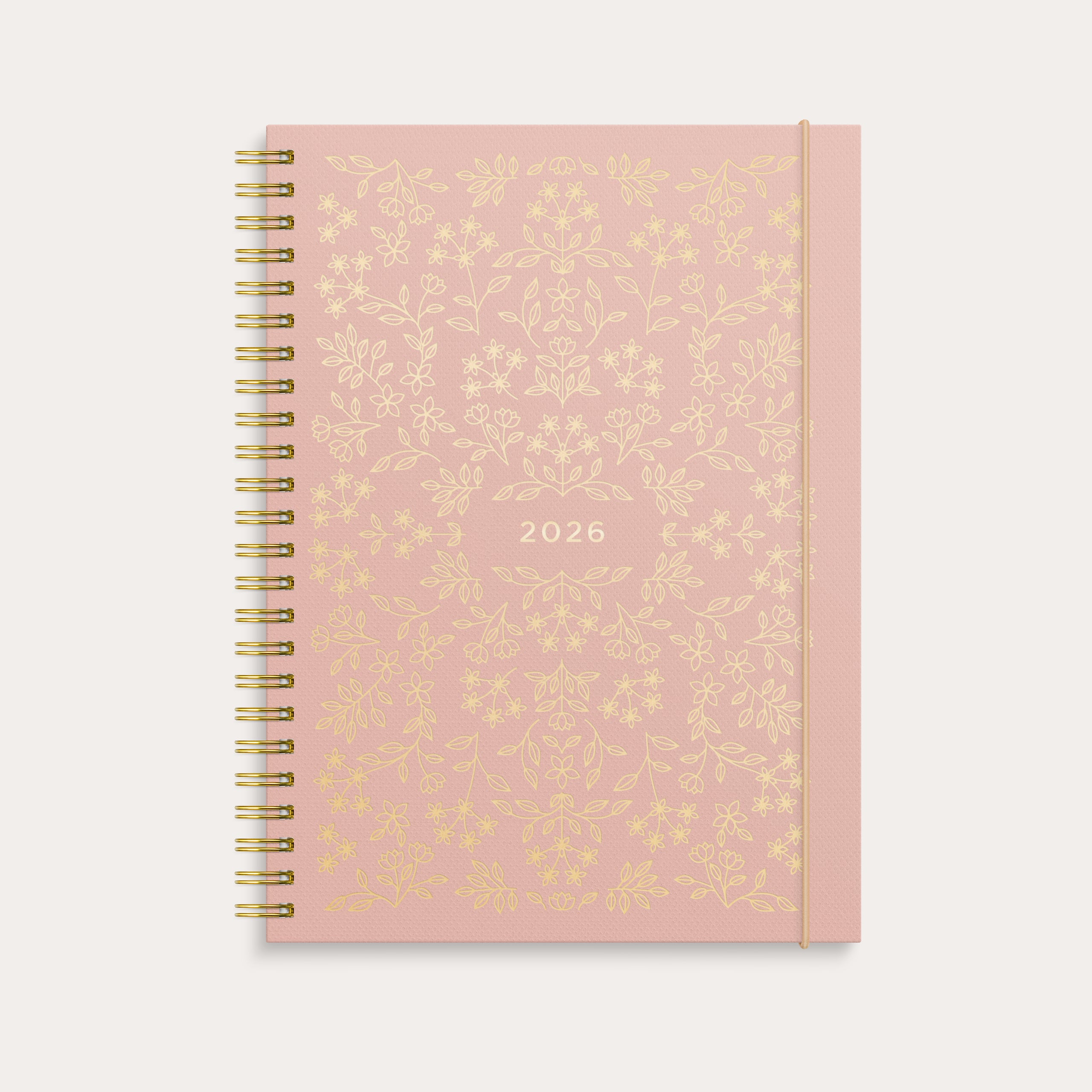 Kalenteri 2026 Life Planner Pink 2026