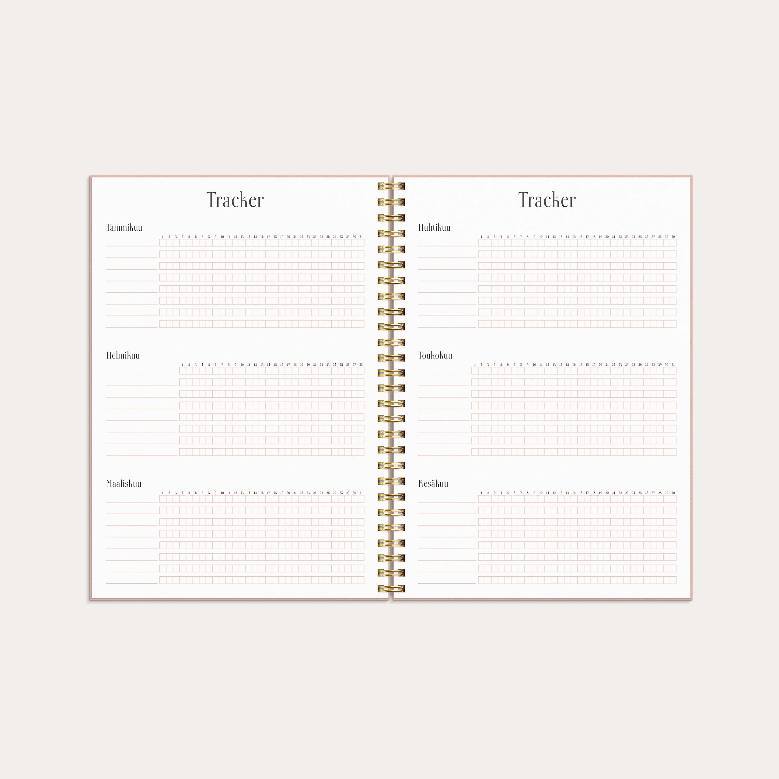 Life Planner Pink 2027