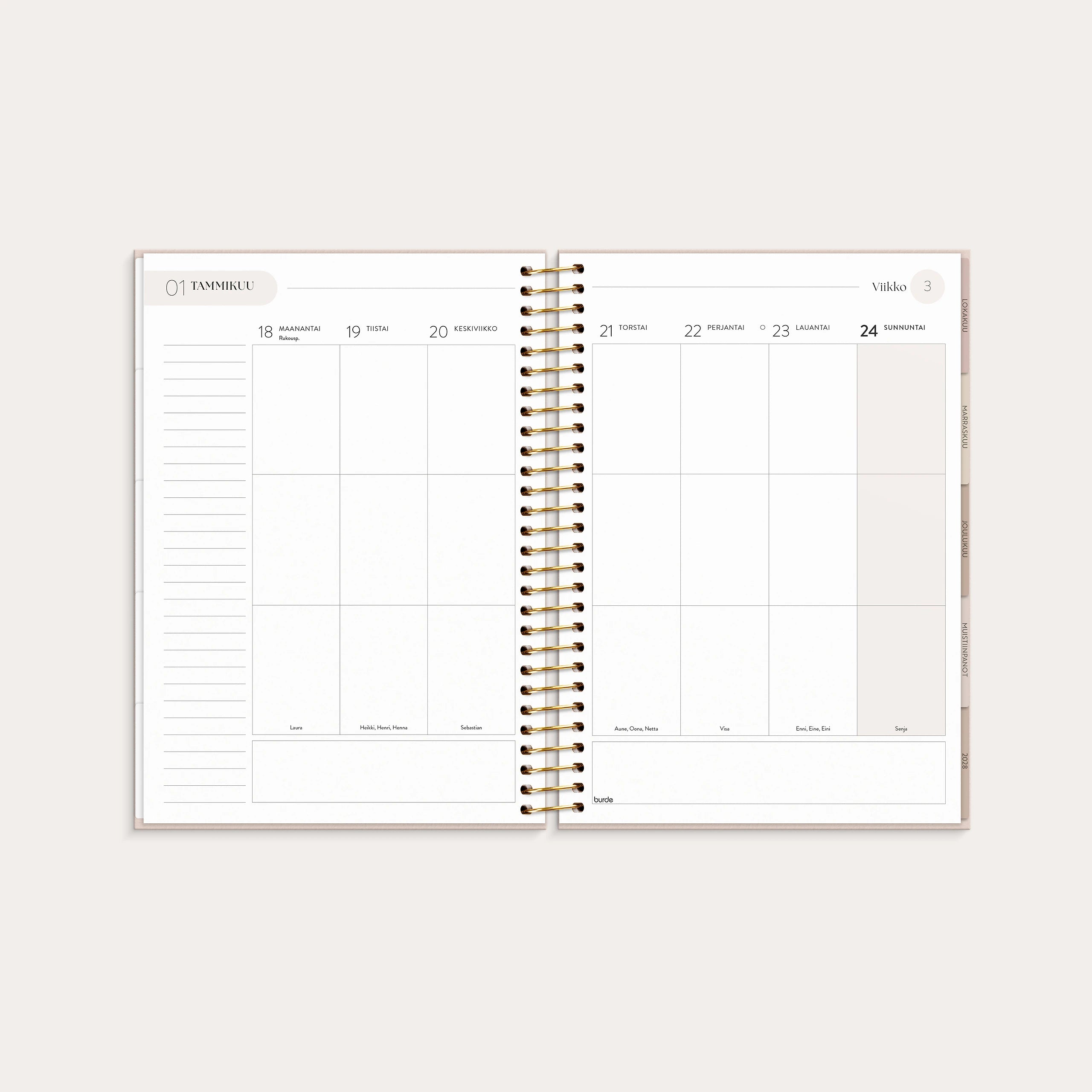 Life Organizer A5 2027