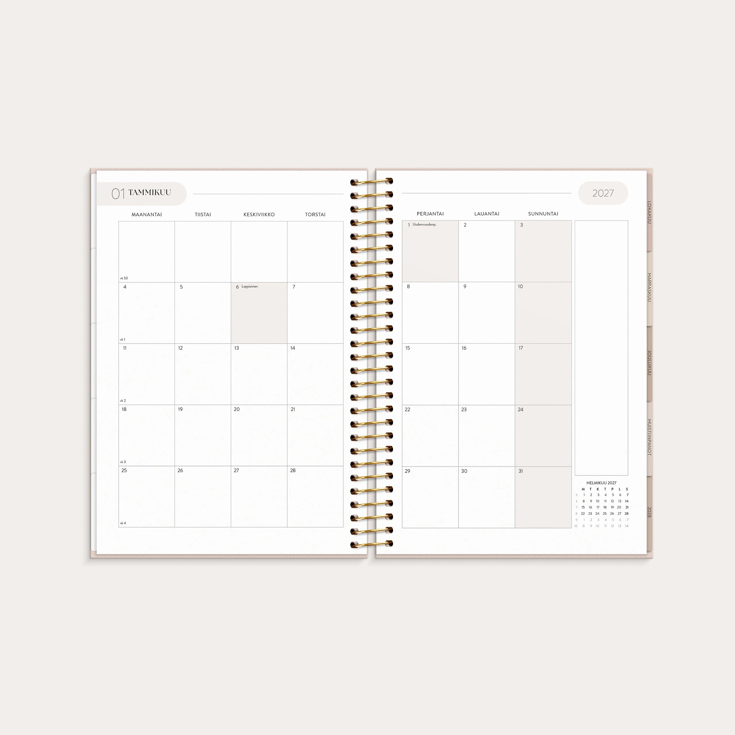 Life Organizer A5 2027