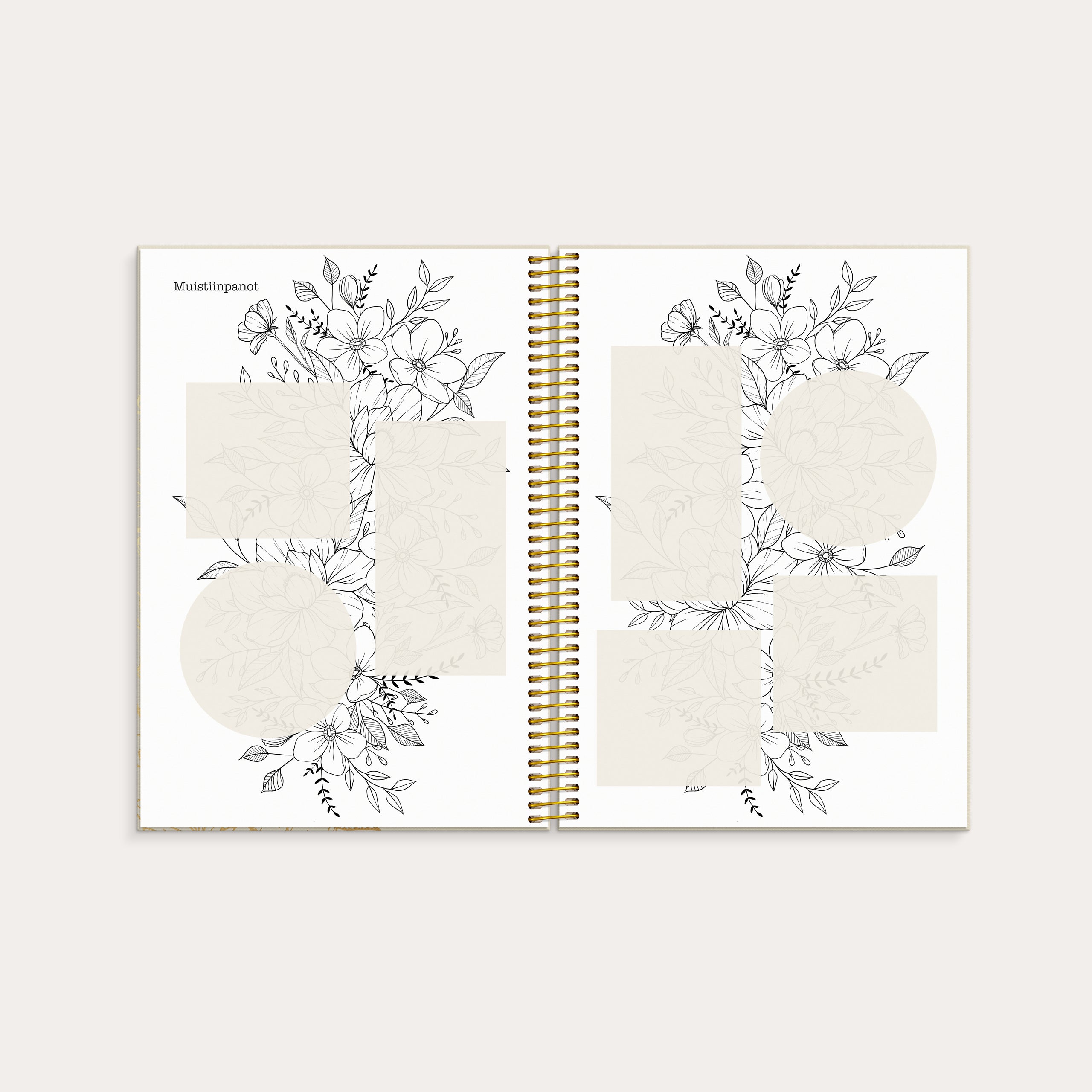 Kalender 2026 Life Planner Bloom