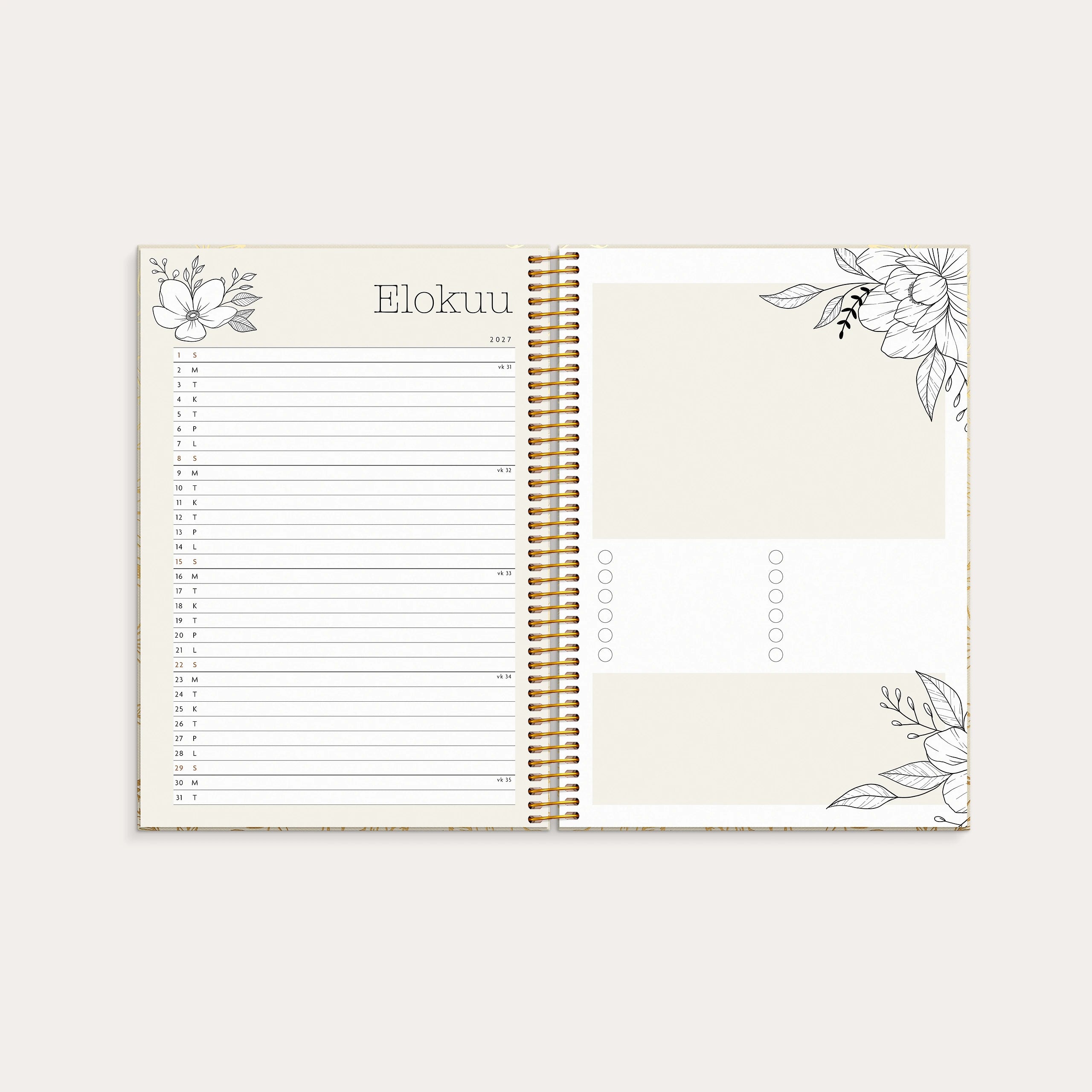 Life Planner Bloom 2027