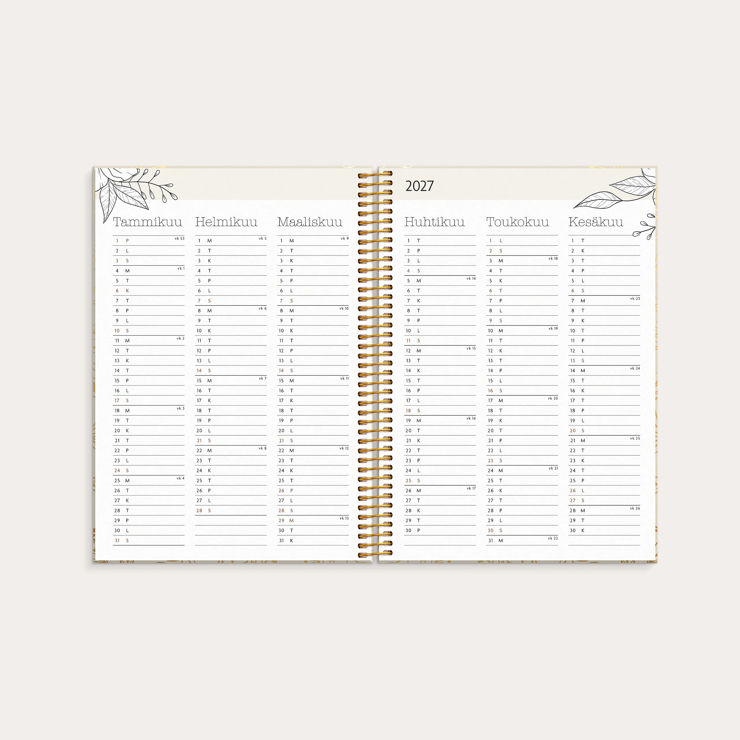 Life Planner Bloom 2027